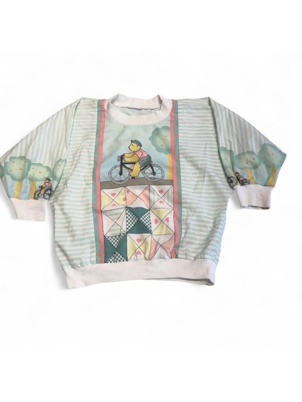 80's Vintage Whimsical Graphic Pullover Sweatshirt Childrens 4T Cottagecore Fall